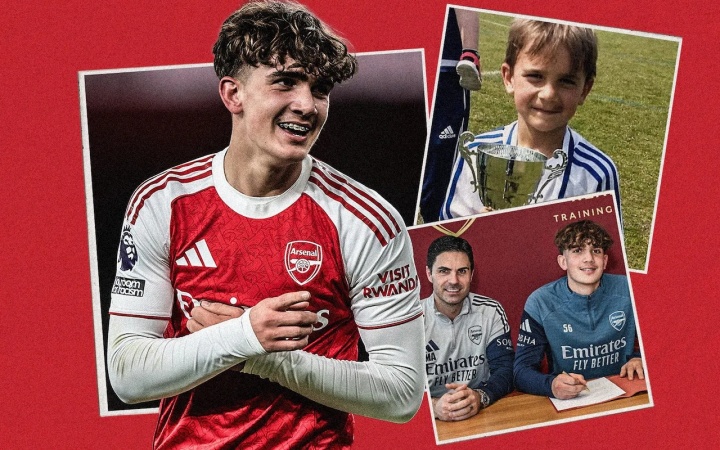 开云在线平台-绝对天才！电讯报：道曼4岁就被球探挖掘进枪手青训 已成未来之星